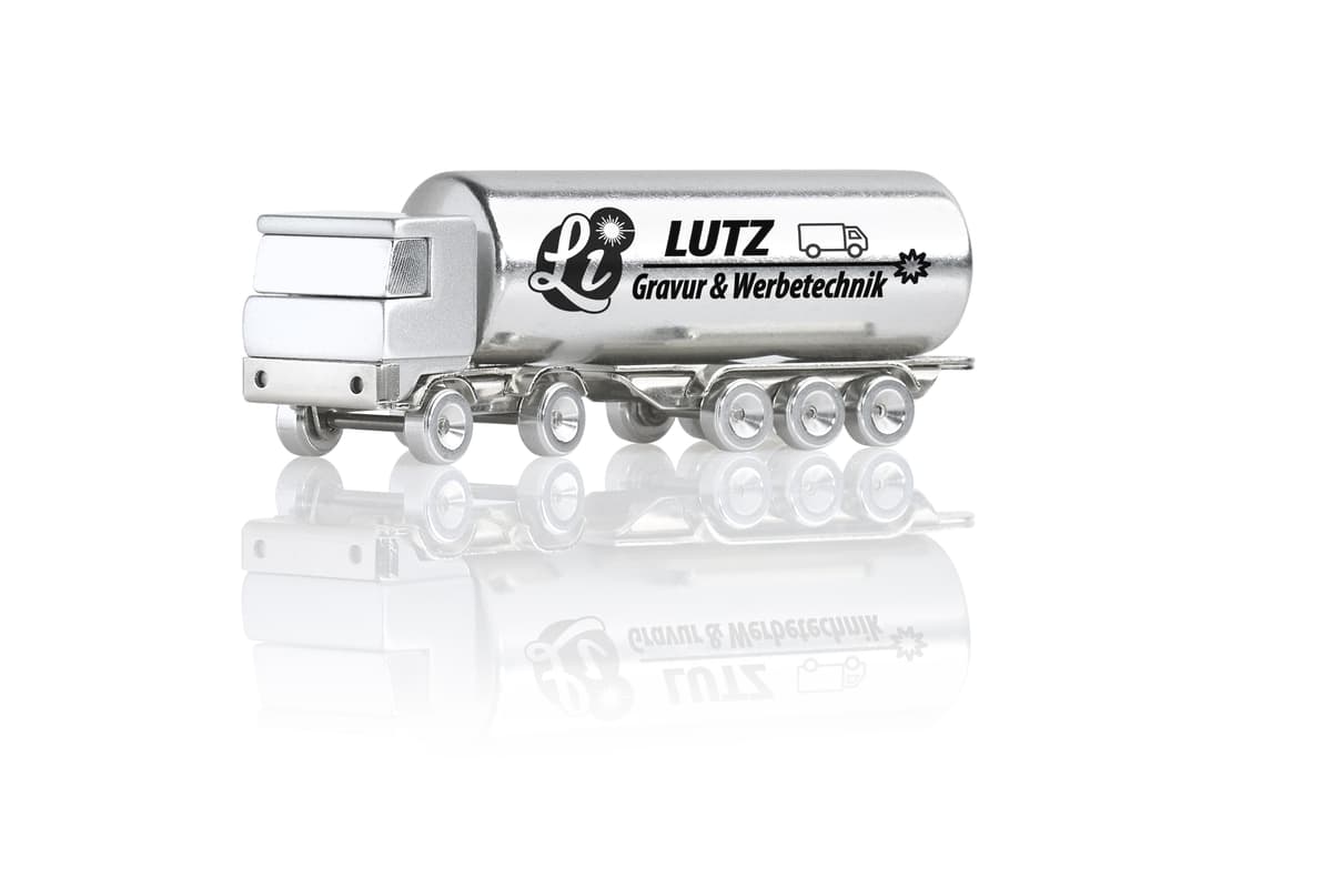 Ein Tankzug-Modell.