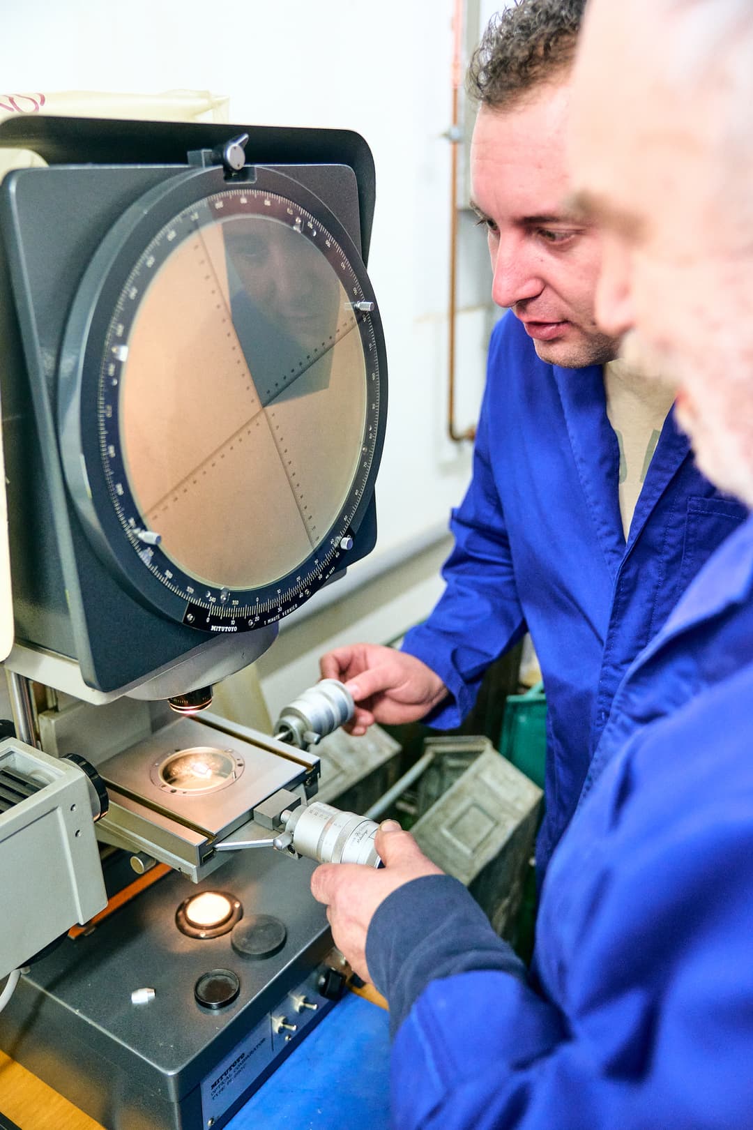 Lasergravur Maschine in Aktion